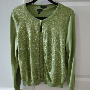 TALBOTS Green Sweater Set - size M-L